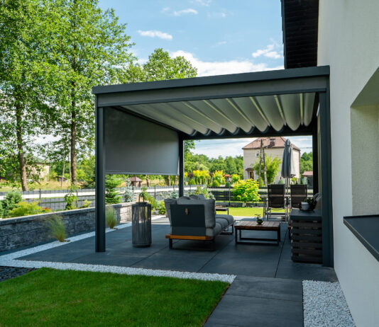 Pergola lamelowa: Nowoczesne rozwiązanie dla Twojego ogrodu pergola